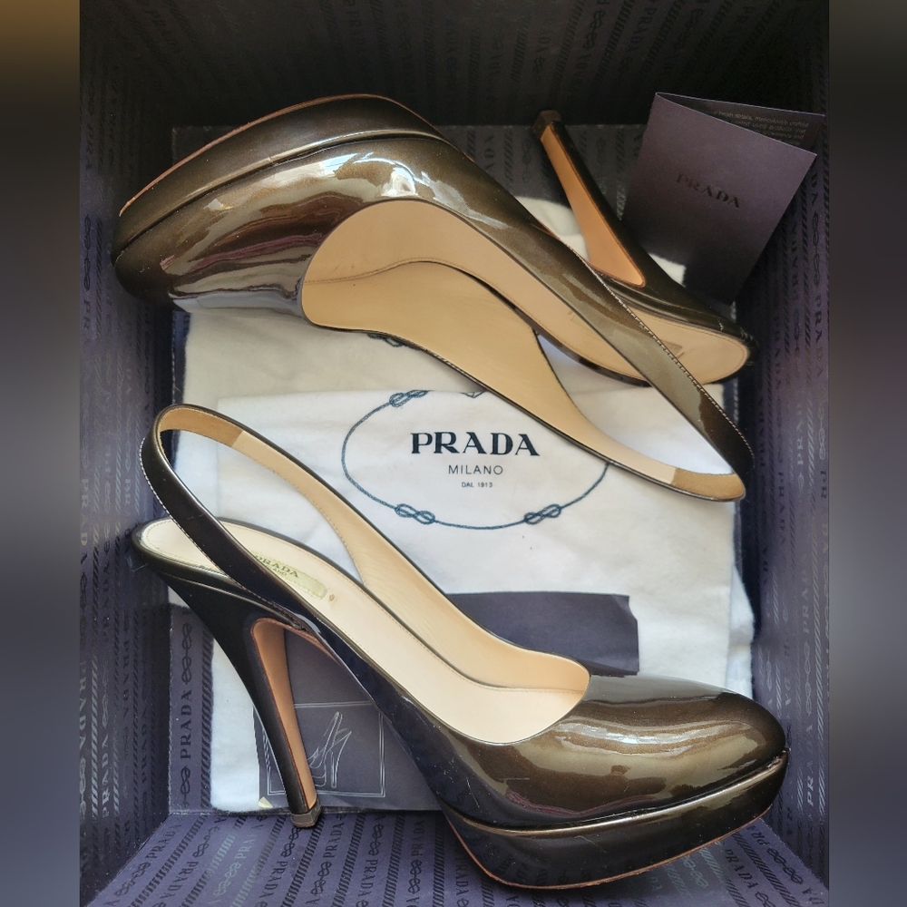 Prada Women's Slingback Heels
